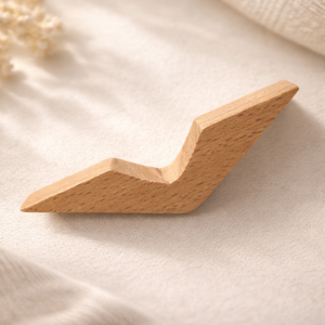 bague en hêtre pour livre broché