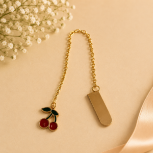 marque-page clip cerise