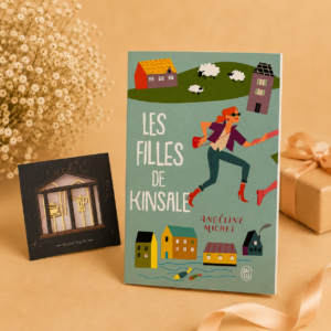 Coffret fête des mères Roman dédicacé au prénom de votre choix les filles de Kinsale, Angéline Michel, marque-page